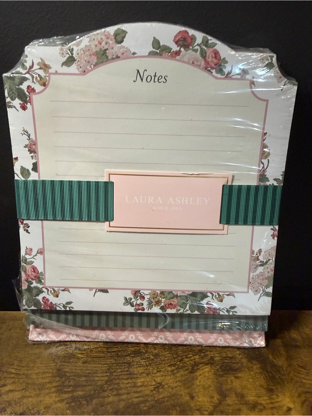 Laura Ashley Set of 3 Notepads. NEW